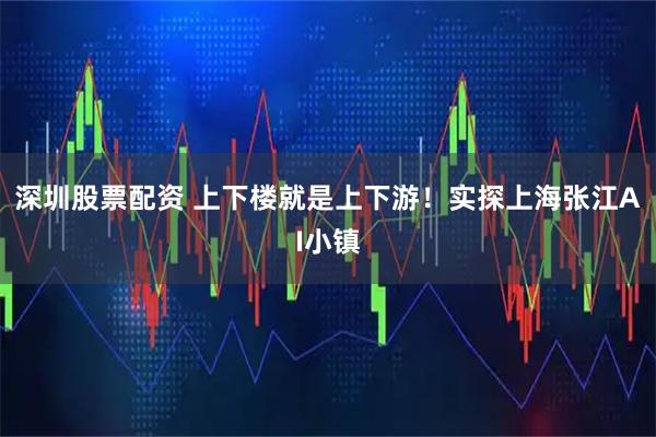 深圳股票配资 上下楼就是上下游！实探上海张江AI小镇